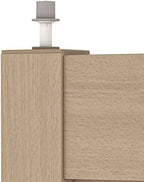 LTL Home Products Pinecroft Tuscany Decorative Glass/Raised Panel Interior Bifold Solid Pine Wood Door, 24" x 80", Unfinished Pine 24x80 Inch