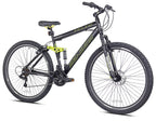 29" Incline Men's Mountain Bike, Black/Yellow