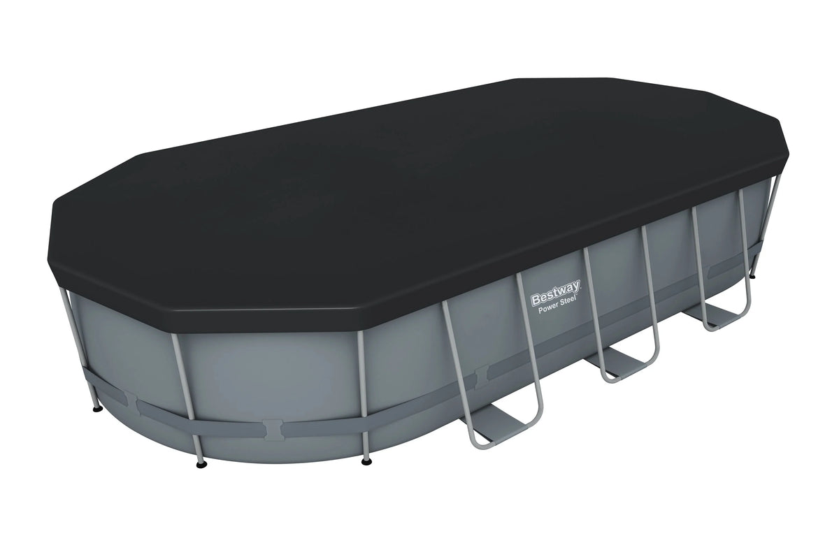 Bestway Power Steel 18' x 9' x 48'' Oval Above Ground Pool Set