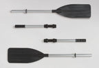 Intex Excursion 5, 5-Person Inflatable Boat Set with Aluminum Oars and High O...