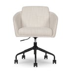 Better Homes & Gardens Juliet Office Chair, Ivory Boucle and Matte Black