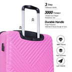 10 Piece Luggage Set Lightweight Suitcase Set with 7PCS Organizer Bags Suitcase with TSA Lock Spinner Wheels(Black)