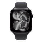 Apple Watch Series 11 (GPS + Cellular) 46mm Case with Sport Band (Size M/L), Hypertension Notifications, Sleep Score, Advanced Workout Metrics