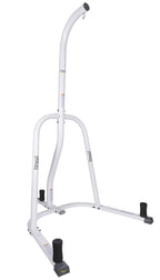 Everlast Single Station Heavy-Duty Punching Bag Stand, Powder-Coated Steel, 100 lb Capacity, Black