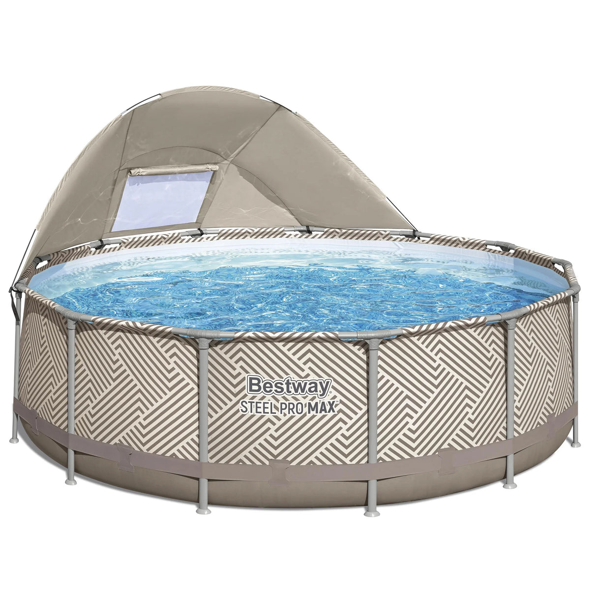 Bestway Steel Pro MAX 12' x 30" Above Ground Outdoor Swimming Pool Set