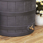Good Ideas Rain Wizard Rain Storage Collection Rain Barrel 50-Gallon