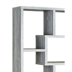 Coaster Company Interlocking 8 Shelf Wood White Bookcase for Home