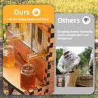 Bee Hive with Tap and Flow Hive Frame Complete Beehive Kit for Beginners