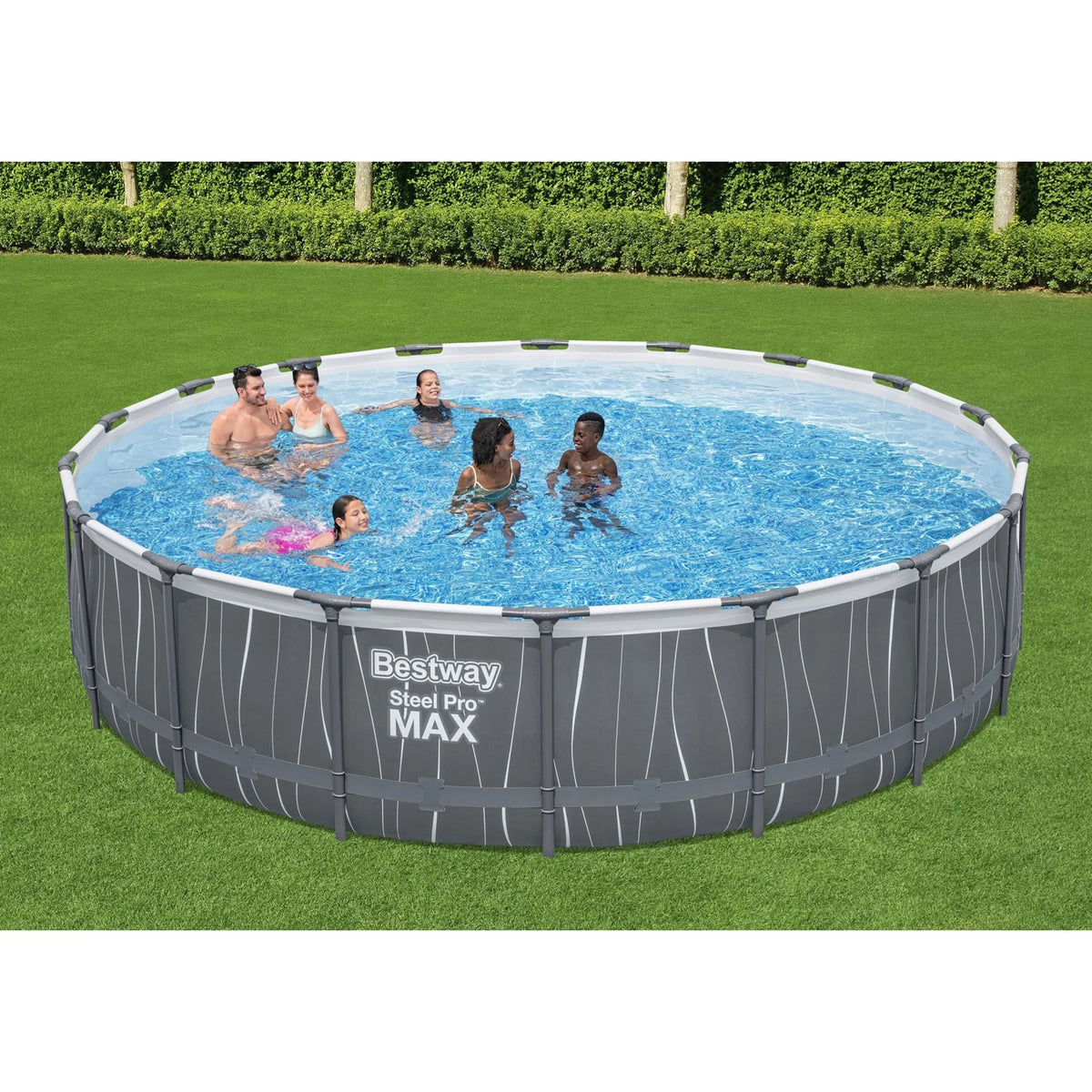 Bestway Steel Pro MAX 12' x 30" Above Ground Outdoor Swimming Pool Set