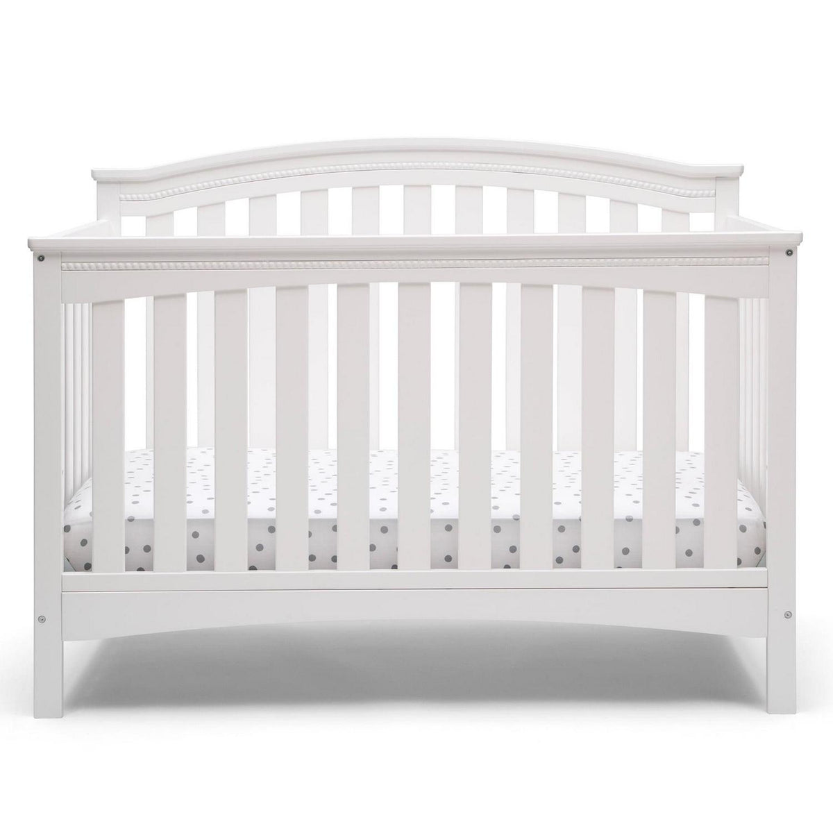 Delta Children Waverly 6-in-1 Convertible Baby Crib. Grey