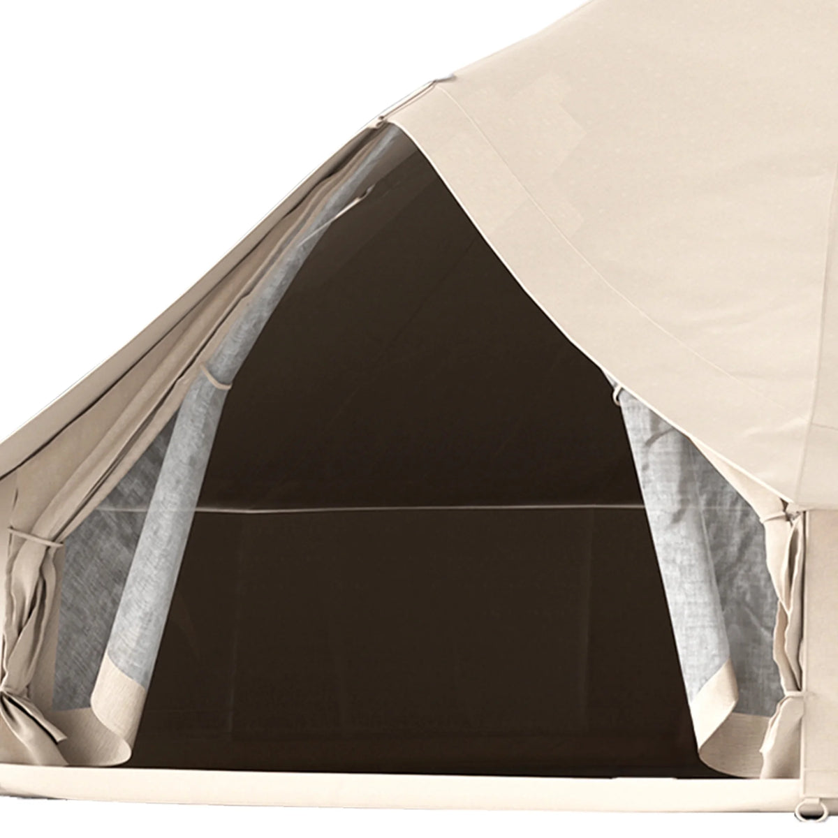 Dextrus Camping Tent with Stove Jacks & Windows for Outdoor Family Party, Camping, Picnic, Barbecue