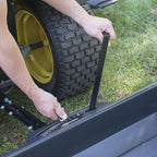 100lb Poly Drop Spreader/Spike Aerator