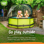 EXIT Toys UV Resistant Pool Covers, PVC Transparent, 104" x 104" x 55"