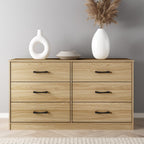 Mainstays Ardent 6 Drawer Dresser, White