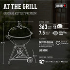 Weber Original Kettle Premium Charcoal Grill