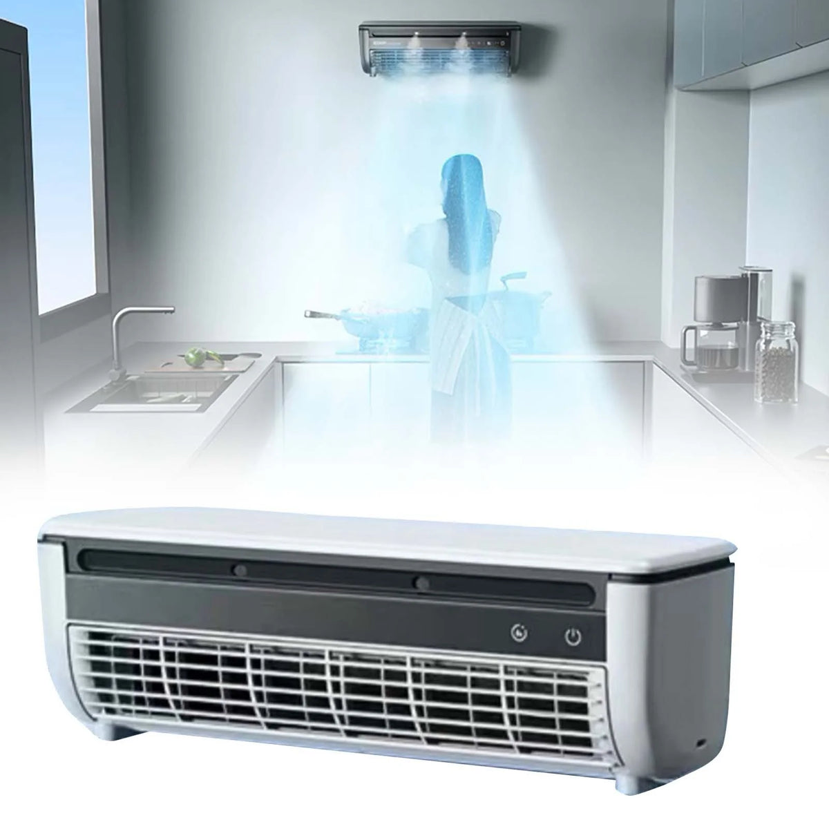 Portable Ac Unit 8000 Btu Fan Bedroom Loud Floor Fan with Remote Control Oscillating Quiet Stand up Air Conditioner for Small Room Fan for Kids Bedroom 2025 New Wall Mounted Fan Powerful Rechargeable
