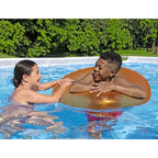 Bestway 24' x 12' x 52" Rectangular Frame Above Ground Swimming Pool Set