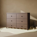 Storkcraft Casablanca 6 Drawer Nursery Dresser, Sage