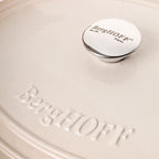 BergHOFF Neo 4Pc Cast Iron Set: 3qt. Covered Dutch Oven & 7qt. Covered Stockpot, Blue