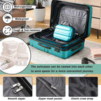 Hardshell ABS Luggage Set - Lightweight & Durable Suitcases with Dual Spinner Wheels