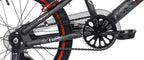 18" Kent Bicycle Abyss Freestyle BMX Bicycle, Fits Riders 3'2"-4'2", Gray, Child, Unisex
