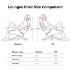 Lounge Chair, Mid Century Lounge Chair,Top Grain Leather Sofa for Living Room, Indoor Modern Lounge Chair and Ottoman Set, Chaise Lounge for Office, Study