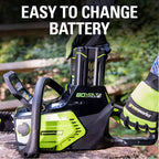 Greenworks 80V 16" Brushless Chainsaw with 2.0 Ah Battery & Charger 2004502