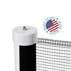KidKusion Retractable Driveway Guard, Plastic & Steel, Gate, Toddlers, 24 ft Long, 1 CT, Black
