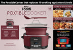 Ninja Foodi Possible Cooker 8.5qt Multi-Cooker, Cherry Tarte, MC1000WM