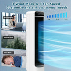LifePlus Evaporative Air Cooler Tower Fan Portable Air Conditioners Indoor 3-in-1 Humidifier 41.5"