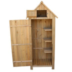 Winado 70" Wooden  lockers with Firwood Single Door Durable