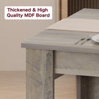 Dining Table for 4-6,63-inch Dining Tables for 4,Farmhouse Kitchen Table with Large Tabletop,Rectangular Dining Room Table,Kitchen Dining Table Dinner Table for Kitchen,Living Room��Only table��