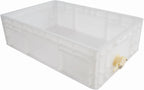 Beekeeping Uncapping Station for Honey Harvesting - Ergonomic Bee Frame Uncapping Tool with Stainless Steel Drip Tray & Food-Grade Plastic Tub,Honey Collection System,Professional Apiary Equipment