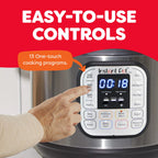 Instant Pot 6Qt DUO 7-in-1 Multi-Cooker, Pressure Cook, Slow Cook, & more, Stainless Steel