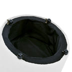 Swivel Barrel Chair, Modern Velvet Upholstered Lounge Chair with Button Tufted Design and Movable Wheels, Round Club Chair with 3 Pillows for Bedroom, Living Room, Lounge, Hotel. Black.