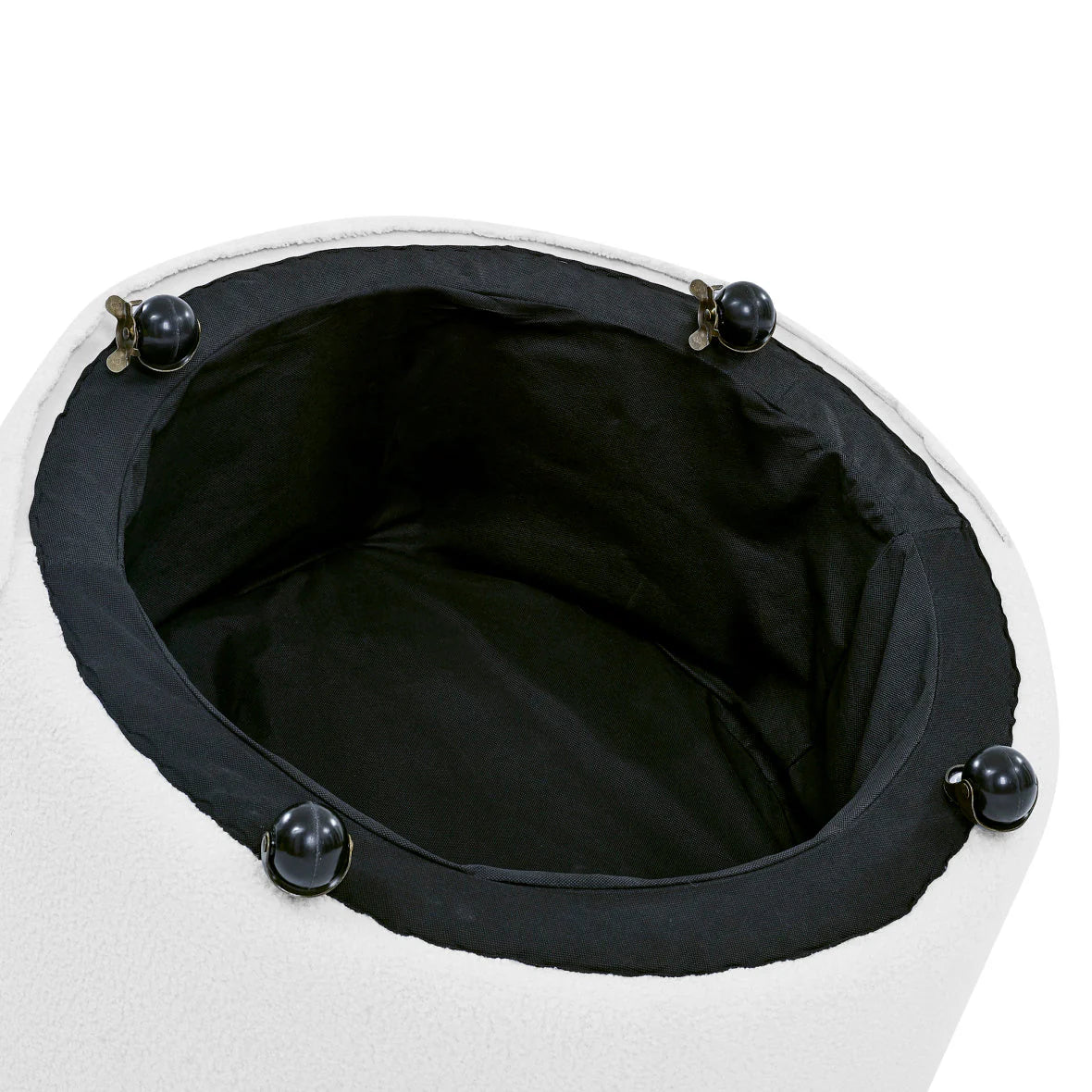 Swivel Barrel Chair, Modern Velvet Upholstered Lounge Chair with Button Tufted Design and Movable Wheels, Round Club Chair with 3 Pillows for Bedroom, Living Room, Lounge, Hotel. Black.
