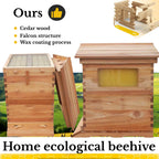 Bee Hive with Tap and Flow Hive Frame Complete Beehive Kit for Beginners