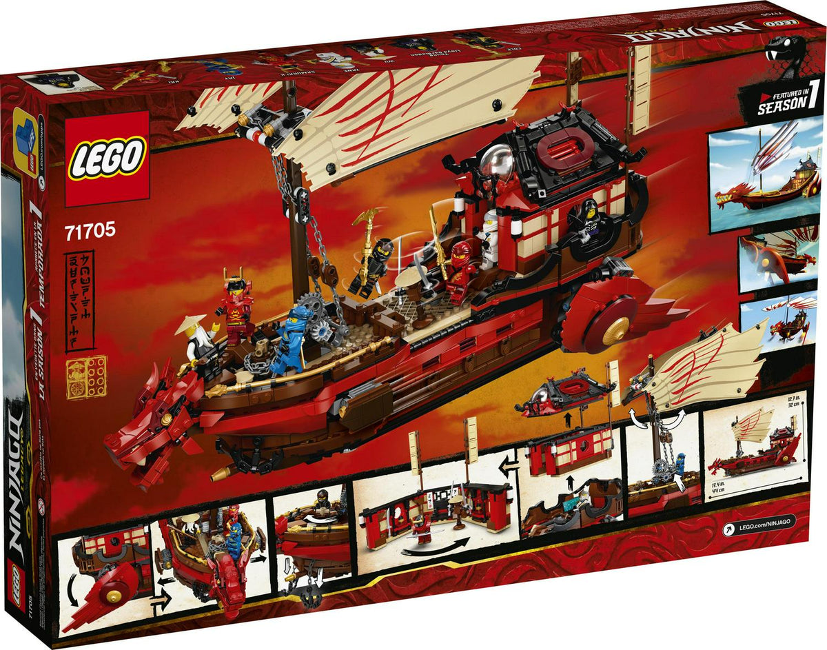 LEGO NINJAGO Legacy Destiny's Bounty 71705 Ninja Building Toy Ages 9+ (1.781 Pieces)