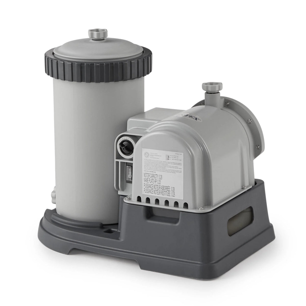 Intex Krystal Clear 2500 GPH Swimming Pool Filter Cartridge Pump With Timer