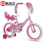 Princess Girls' 16" Sidewalk Bike with Training-Wheels by Huffy , Pink