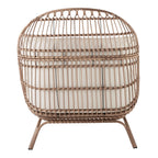 Better Homes & Gardens Willow Sage Outdoor Wicker Patio Cuddle Chair, Brown