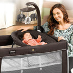 Chicco Lullaby Dream Playard - Latte (Brown)