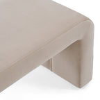 Better Homes & Gardens Juliet Velvet Waterfall Bench, Beige