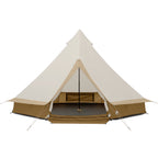 Ozark Trail 15' x 15' 8-Person Bell Tent with String Lights, 22.57 lbs