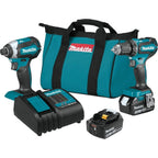 Makita 2pc 18v Lxt Combo Kit XT281S