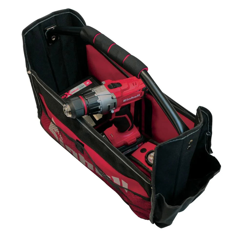 Einhell TE-CD 18/2 Li 18-Volt Power X-Change Cordless Drill Workshop Power Tool Kit, 3/8-Inch, W/ 1.5-Ah Battery