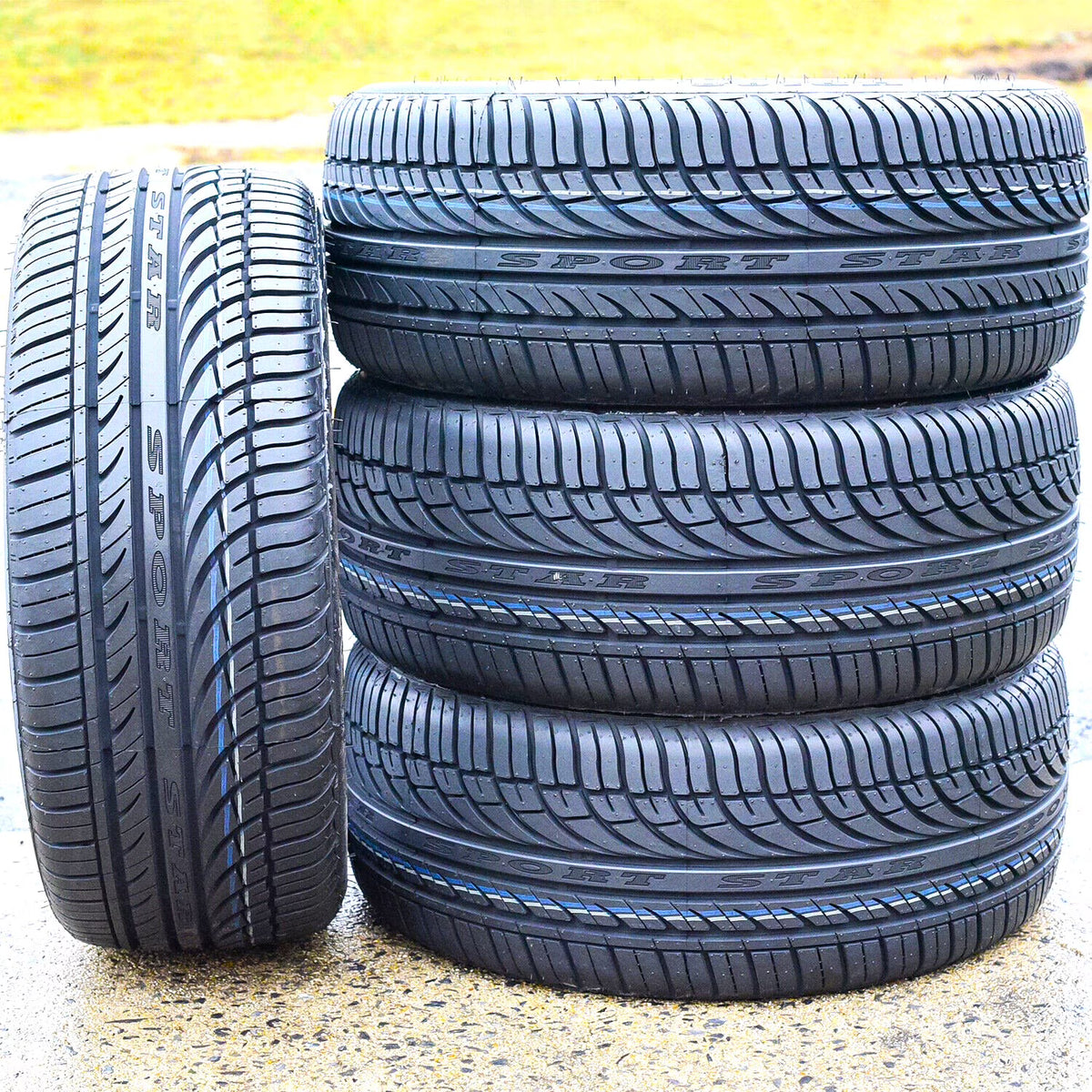 Set of 4 Fullway HP108 205/60R16 92H Performance a/s All Season Tires