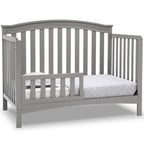 Delta Children Waverly 6-in-1 Convertible Baby Crib. Grey