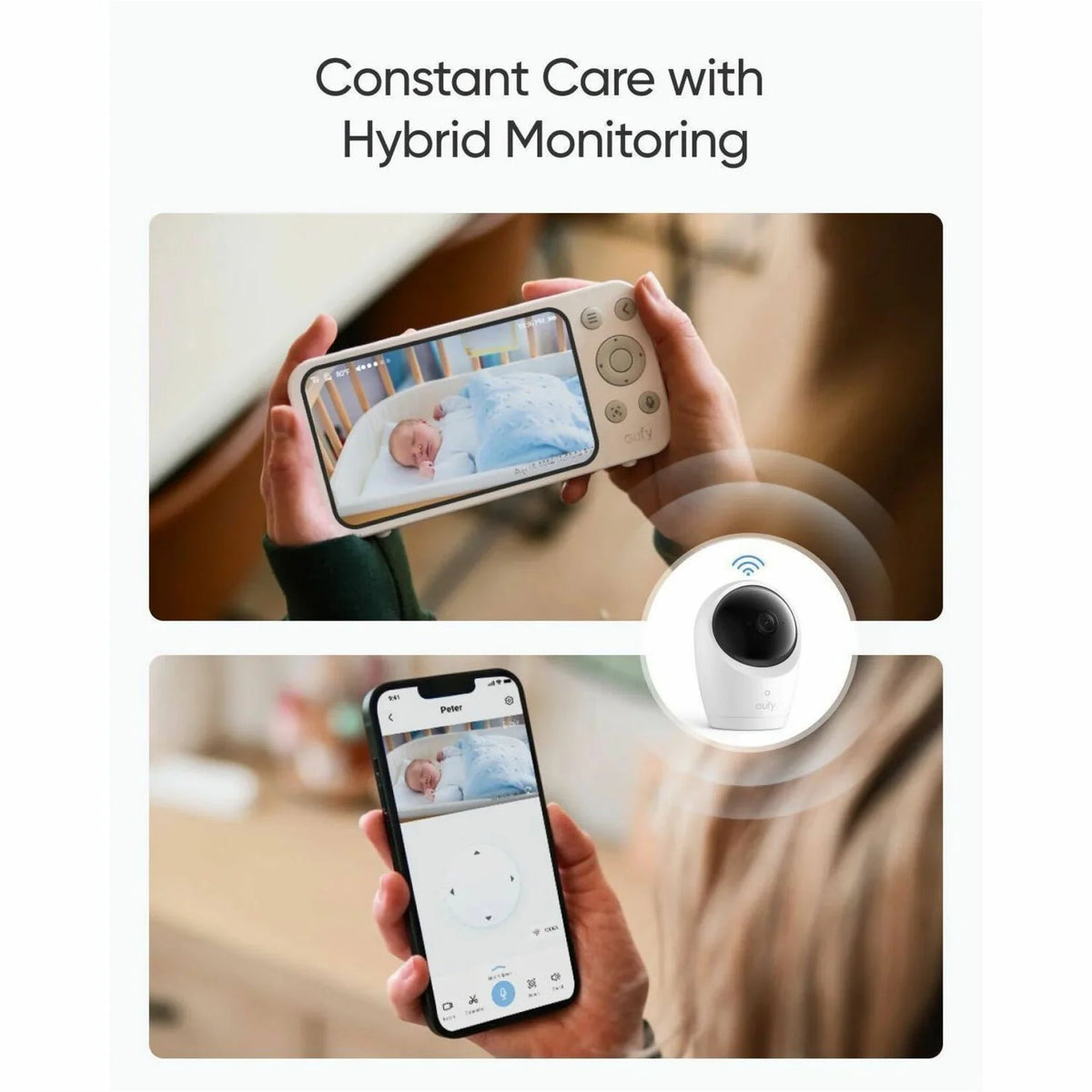 Eufy Baby Monitor E20 with 2K Camera