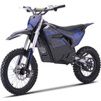 MotoTec 72v Pro Electric Dirt Bike 5000w Lithium Blue